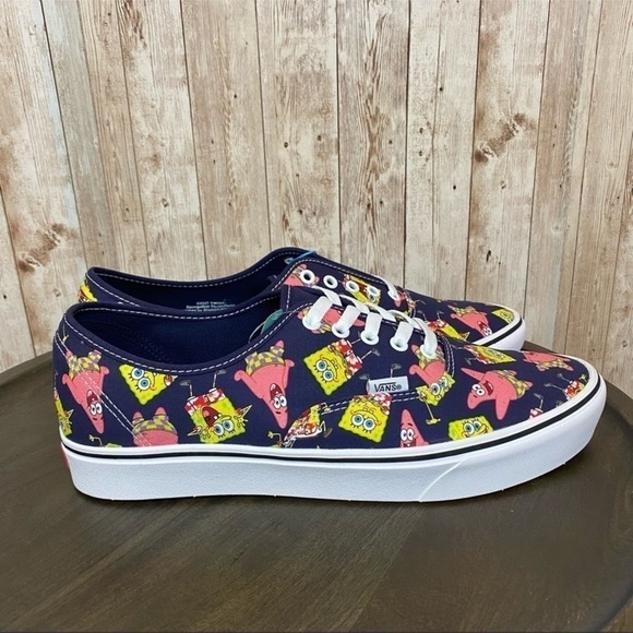 Vans x SpongeBob Comfycush Authentic Alohabob Limited Edition Shoe Size 11.5 Men - Picture 5 of 13
